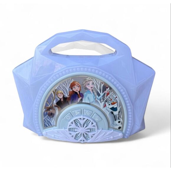 Disney Frozen II Elsa Anna Sing Along Karaoke Boombox Musical Singing Toy - Picture 1 of 1